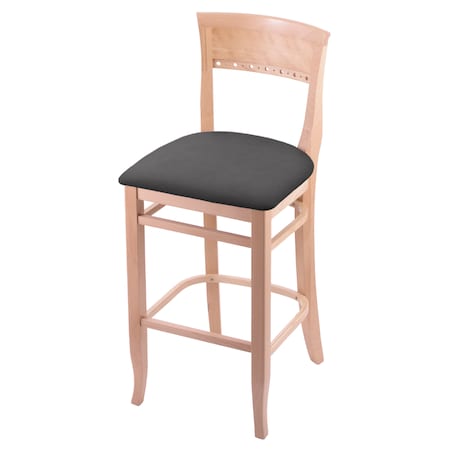 25 Counter Stool,Natural Finish,Canter Storm Seat